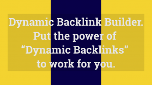 dynamic backlink too free backlinks