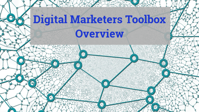 Digital Marketers Toolbox Overview