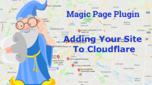 Magic Page Plugin Adding Site To Cloudflare