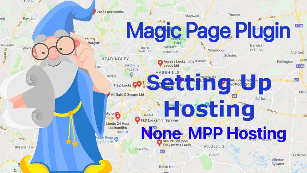 Magic Page Plugin training setting up hosting