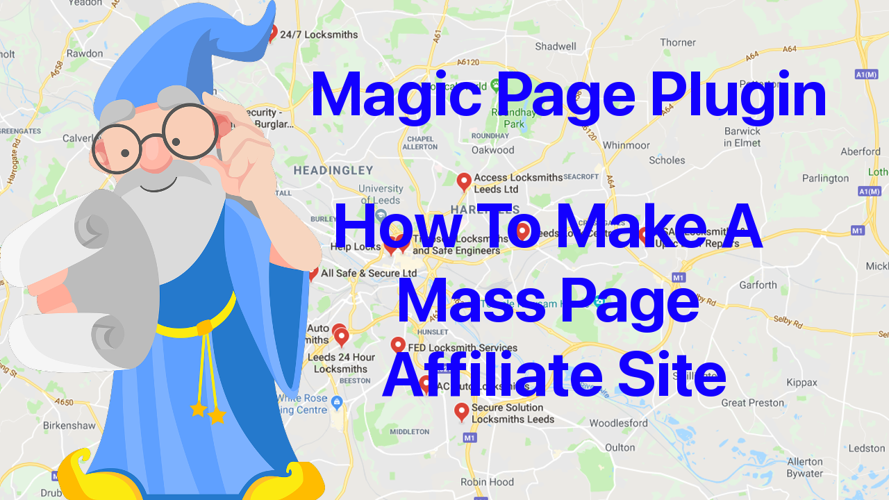 MPP How To Create A Mass page Affiliate Site