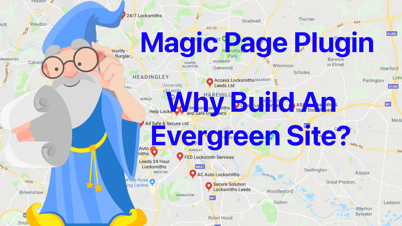 magic page plugin why build an evergreen site