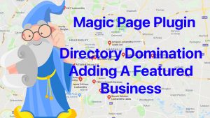 Magic Page Plugin Directory Domination Adding A Featured Business To Homepage