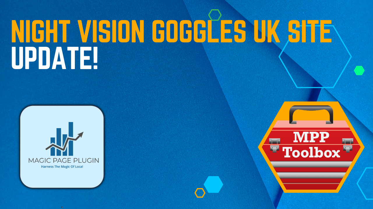 Amazon Affiliate Site Page 3 In 2 Days Night Vision Goggles UK Site Update