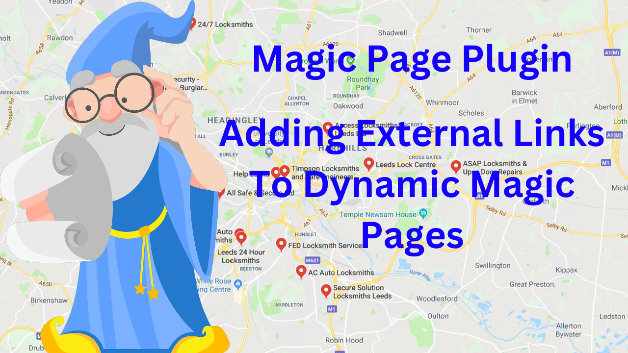 MPP Adding external links to dynamic magic pages